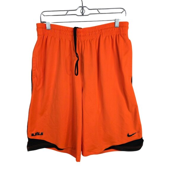 Shorts Size Men Nike Mens Nike Orange Black Basketball Shorts